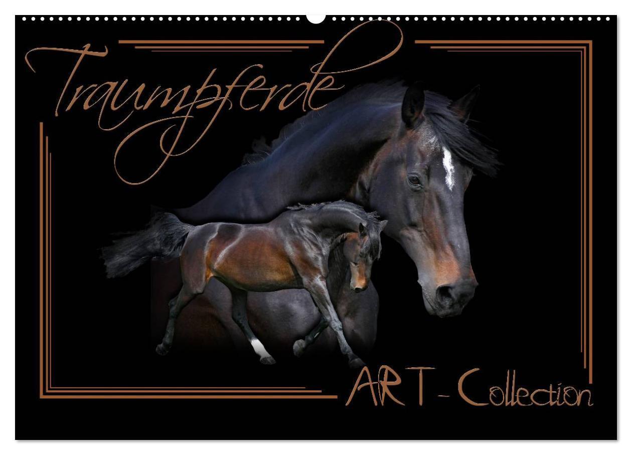 Cover: 9783383487347 | Traumpferde-ART-Collection (Wandkalender 2024 DIN A2 quer),...