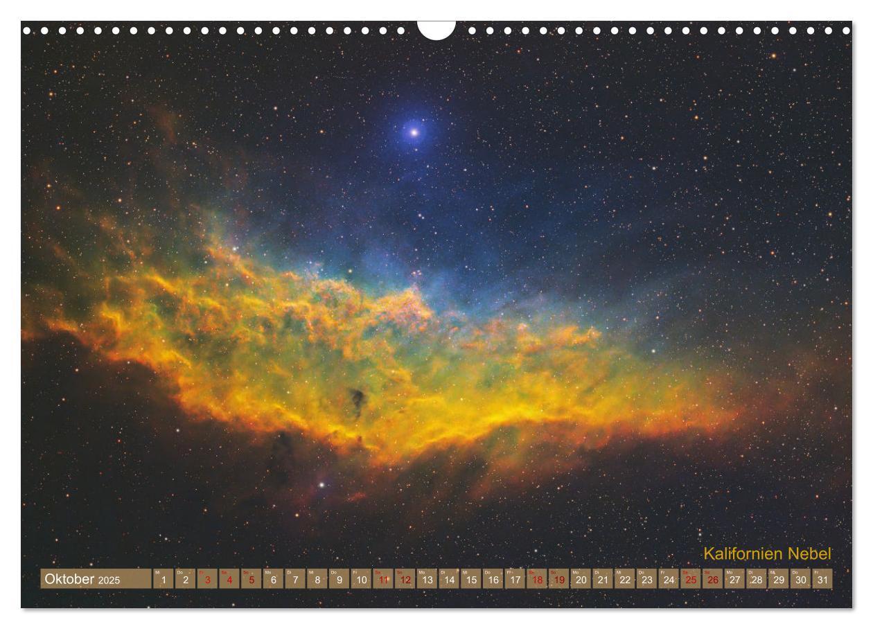 Bild: 9783457137314 | Deep Sky Kalender (Wandkalender 2025 DIN A3 quer), CALVENDO...