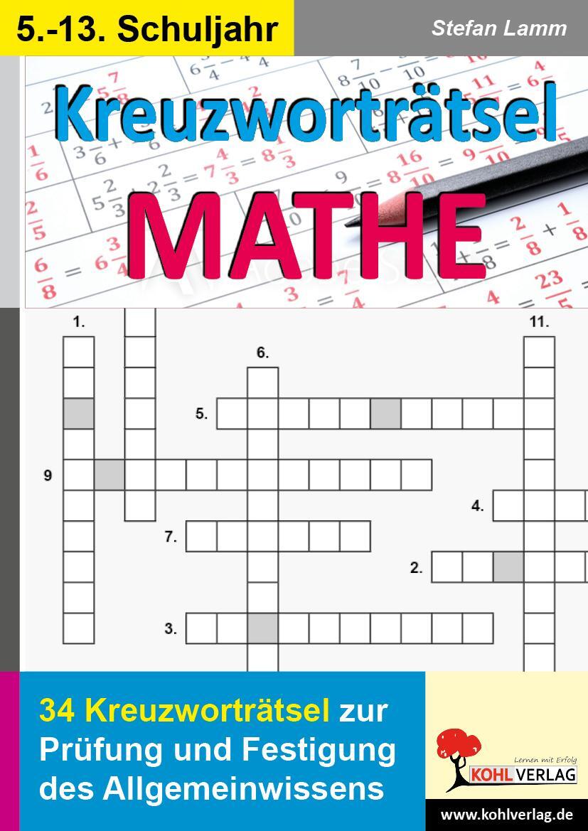 Cover: 9783960404026 | Kreuzworträtsel Mathematik | Stefan Lamm | Taschenbuch | Deutsch
