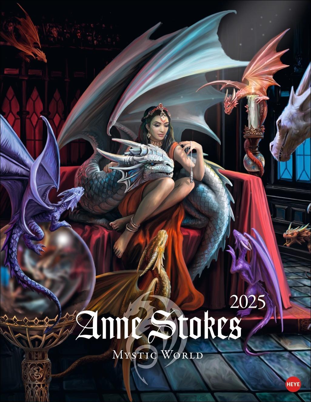 Cover: 9783756405343 | Anne Stokes: Mystic World Posterkalender 2025 | Anne Stokes | Kalender