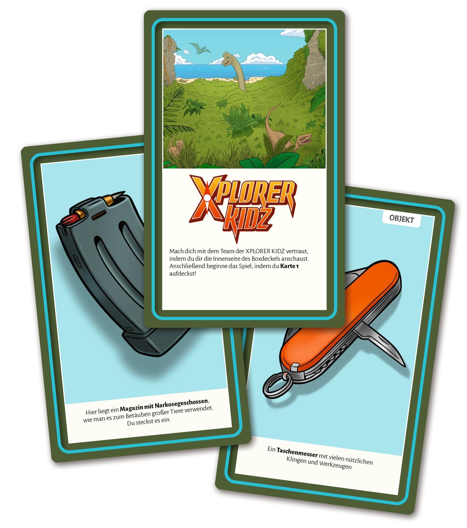 Bild: 4260512187071 | Xplorer Kidz. Insel der Dinosaurier | Jens Schumacher | Spiel | 52 S.