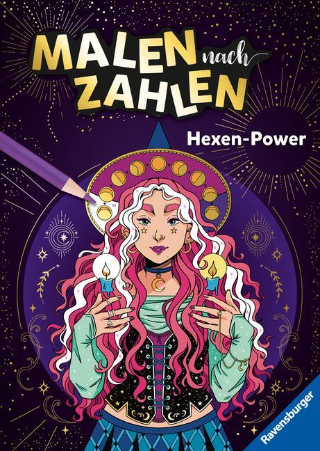 Cover: 9783473488773 | Ravensburger Malen nach Zahlen Hexen-Power - 32 Motive abgestimmt...