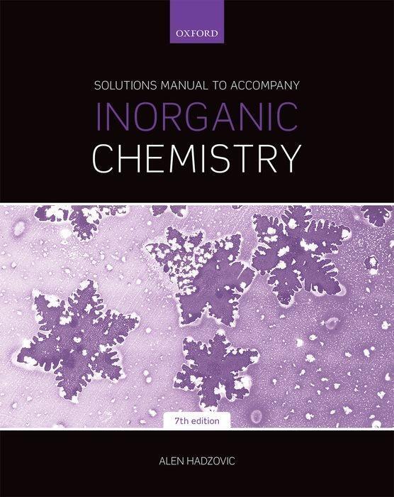 Cover: 9780198814689 | Solutions Manual to Accompany Inorganic Chemistry 7th Edition | Buch