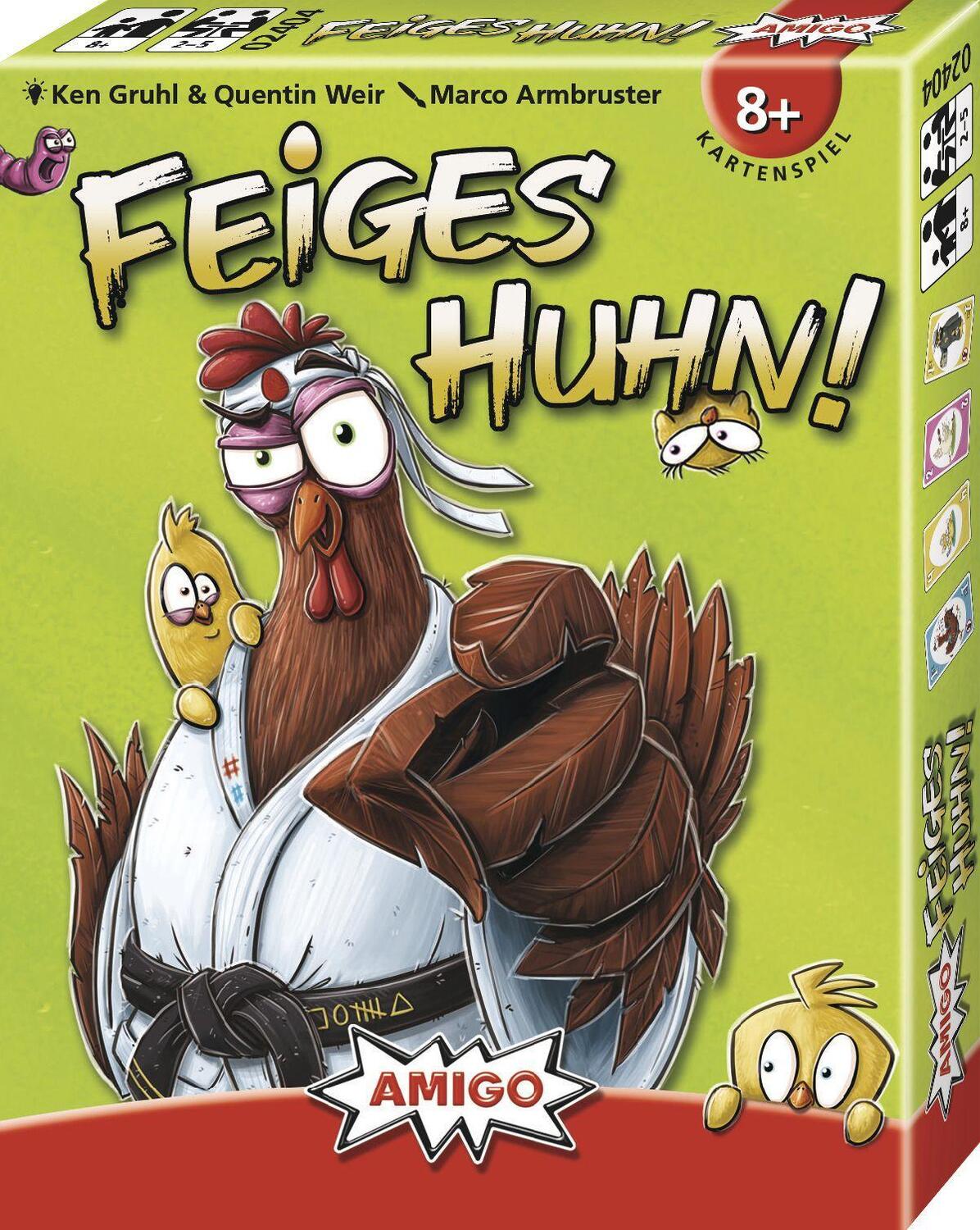 Cover: 4007396024043 | Feiges Huhn! | AMIGO - Kartenspiel | AMIGO Spiel Freizeit | Spiel