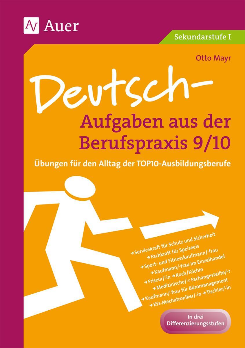 Cover: 9783403062424 | Deutsch-Aufgaben aus der Berufspraxis 9/10 | Otto Mayr | Broschüre