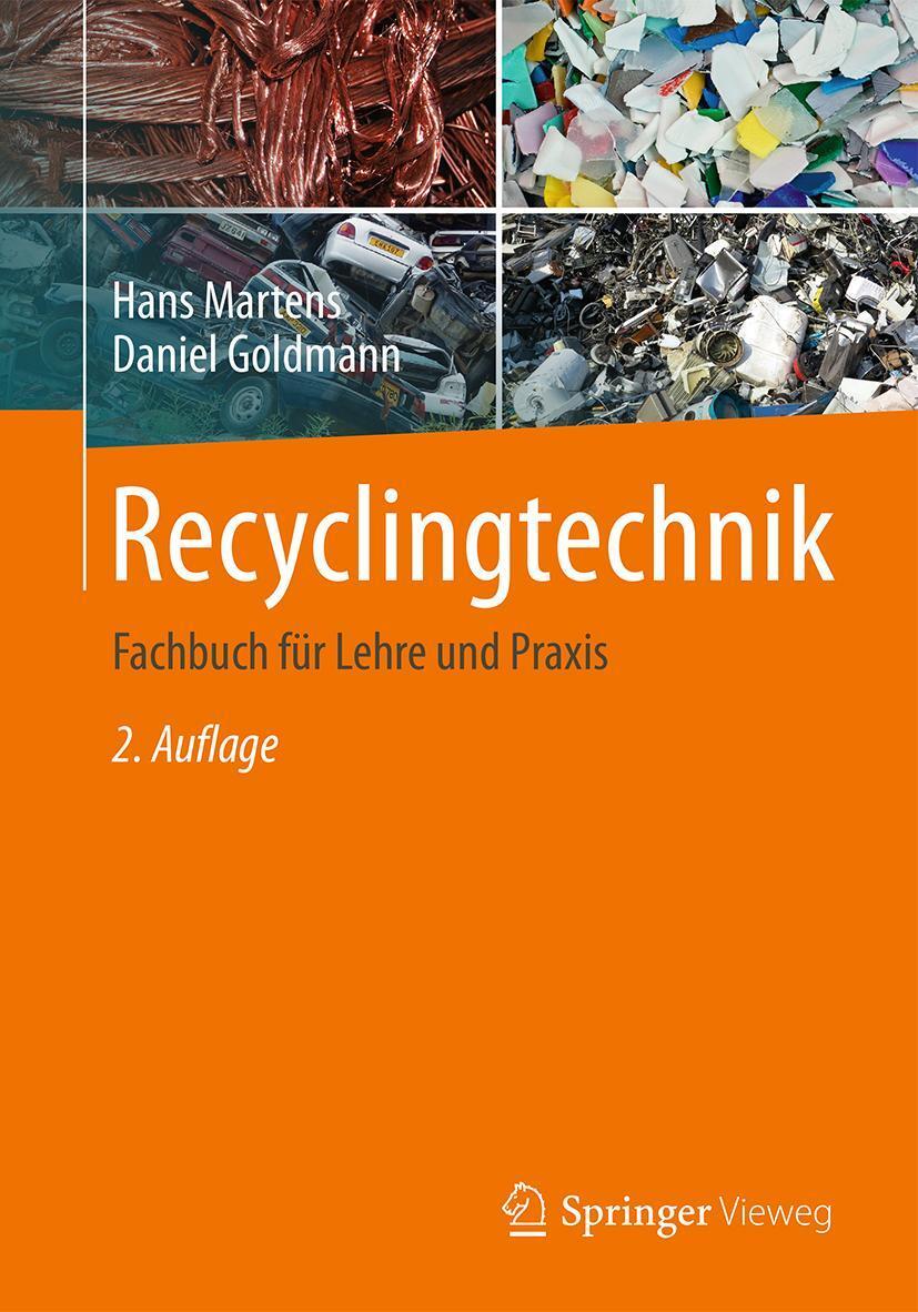 Cover: 9783658027858 | Recyclingtechnik | Fachbuch für Lehre und Praxis | Martens (u. a.)