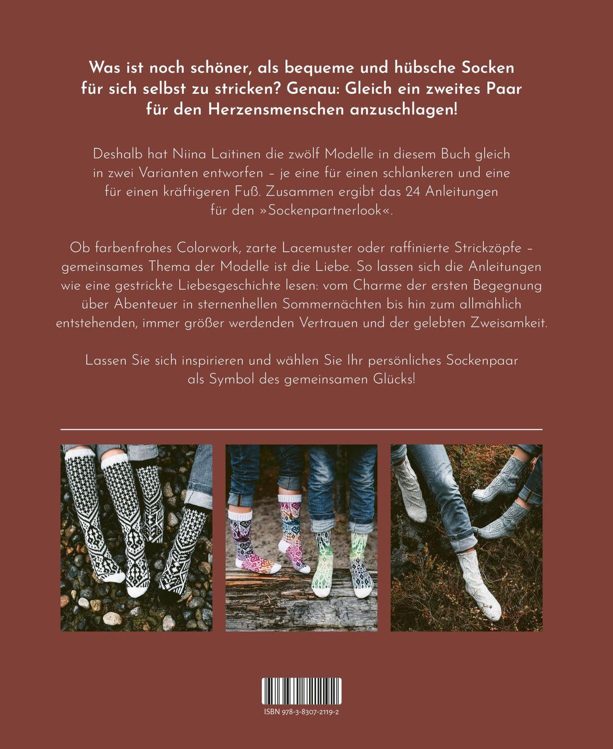 Rückseite: 9783830721192 | Finnische Socken stricken. Eine Liebesgeschichte. | Niina Laitinen