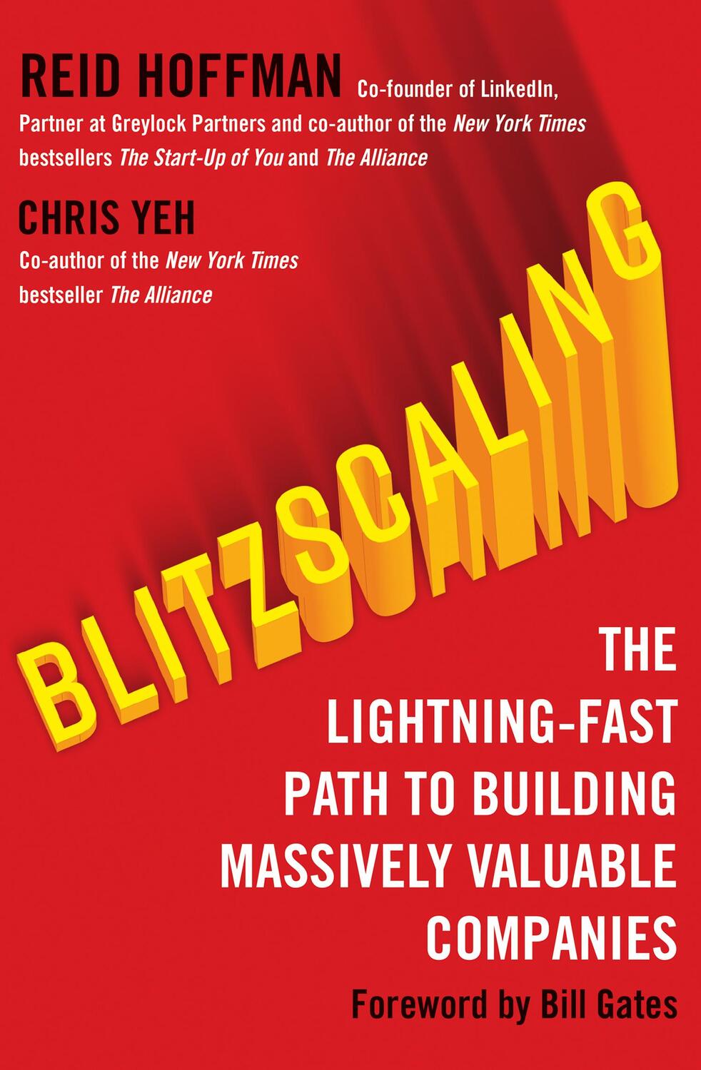 Cover: 9780008303631 | Blitzscaling | Reid Hoffman (u. a.) | Taschenbuch | 325 S. | Englisch