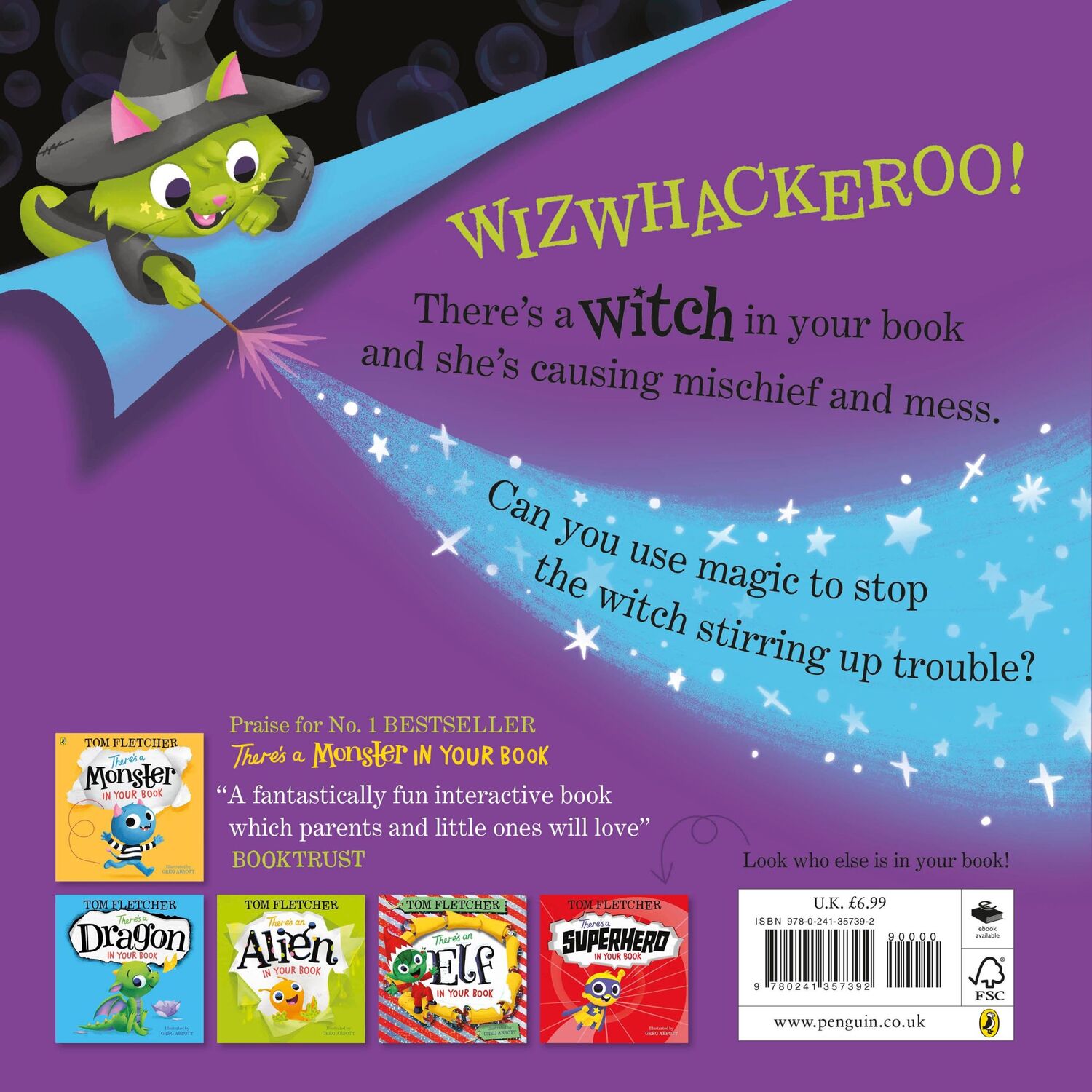 Rückseite: 9780241357392 | There's a Witch in Your Book | Tom Fletcher | Taschenbuch | Englisch