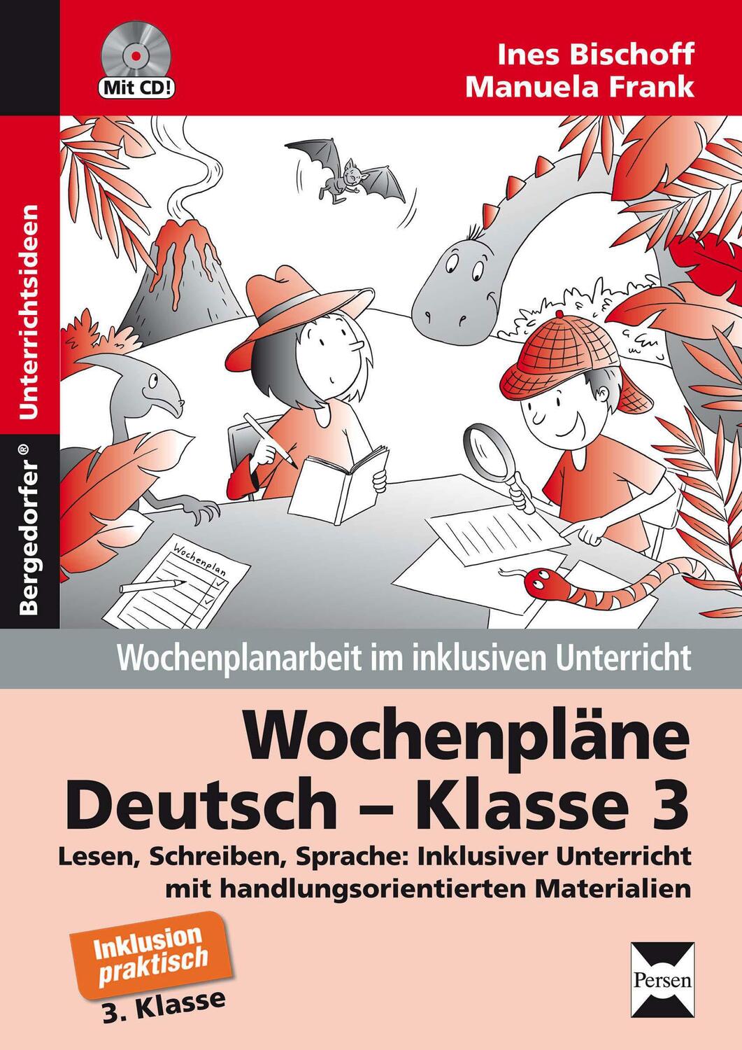 Cover: 9783403233671 | Wochenpläne Deutsch - Klasse 3 | Ines Bischoff (u. a.) | Taschenbuch