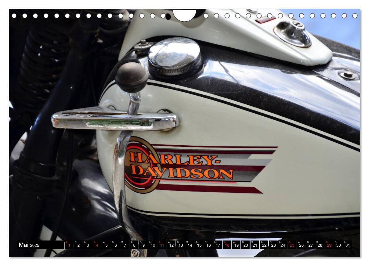 Bild: 9783435646777 | Harley Davidson WLA 750 (Wandkalender 2025 DIN A4 quer), CALVENDO...