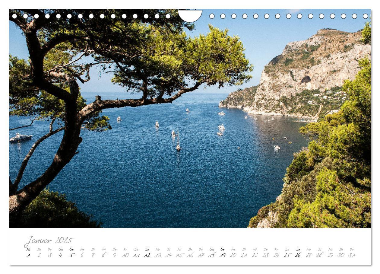 Bild: 9783435211920 | Capri, Insel der Sehnsucht (Wandkalender 2025 DIN A4 quer),...