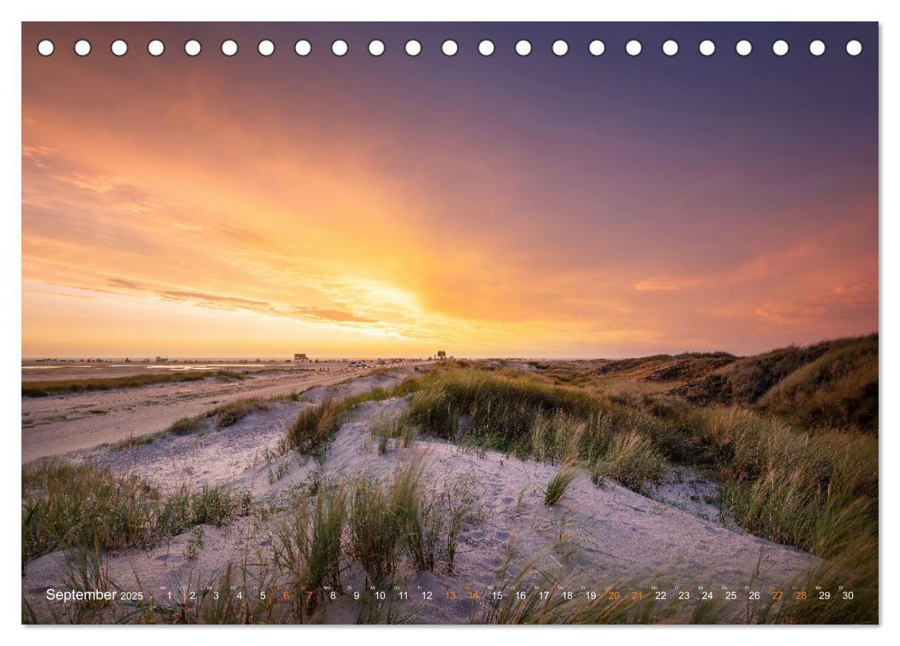 Bild: 9783383869358 | Nordseeurlaub in St. Peter-Ording (Tischkalender 2025 DIN A5 quer),...