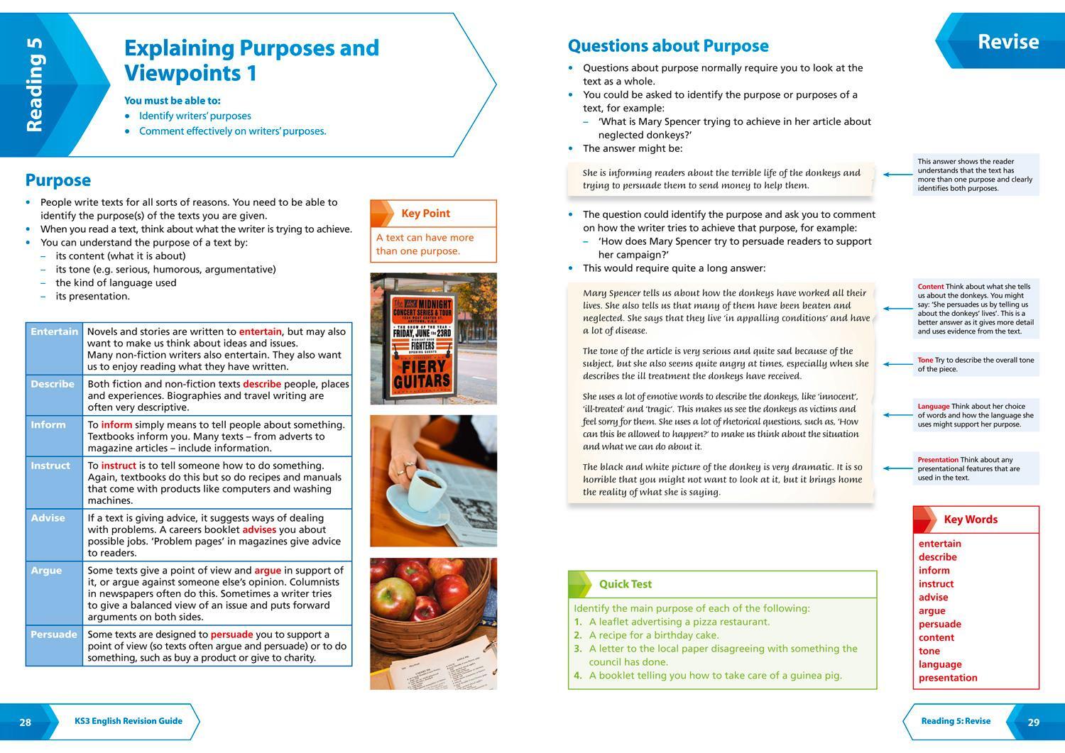 Bild: 9780007562800 | KS3 English Revision Guide | Ideal for Years 7, 8 and 9 | Collins KS3