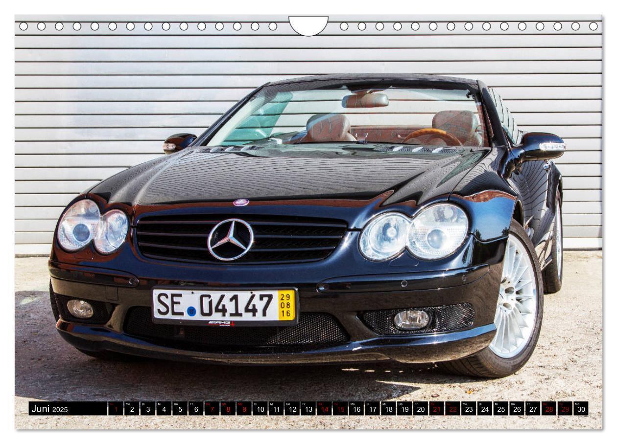 Bild: 9783435385850 | Mercedes SL R230 - Ein Denkmal auf Rädern (Wandkalender 2025 DIN A4...