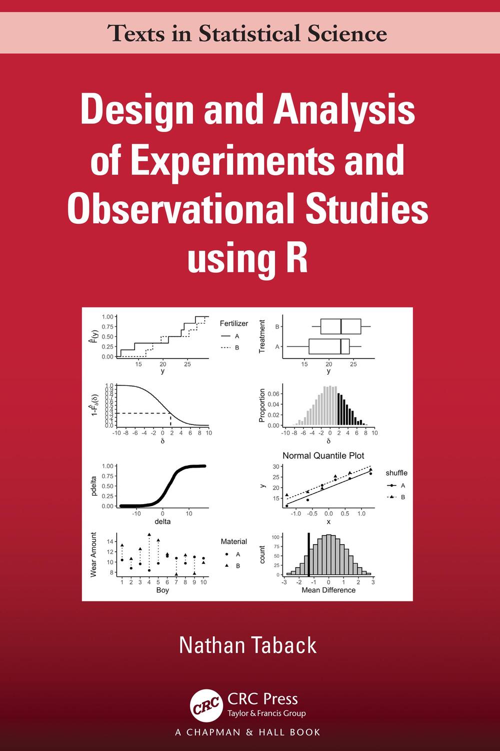 Cover: 9780367456856 | Design and Analysis of Experiments and Observational Studies using R