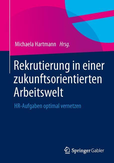 Cover: 9783658050832 | Rekrutierung in einer zukunftsorientierten Arbeitswelt | Hartmann | xv