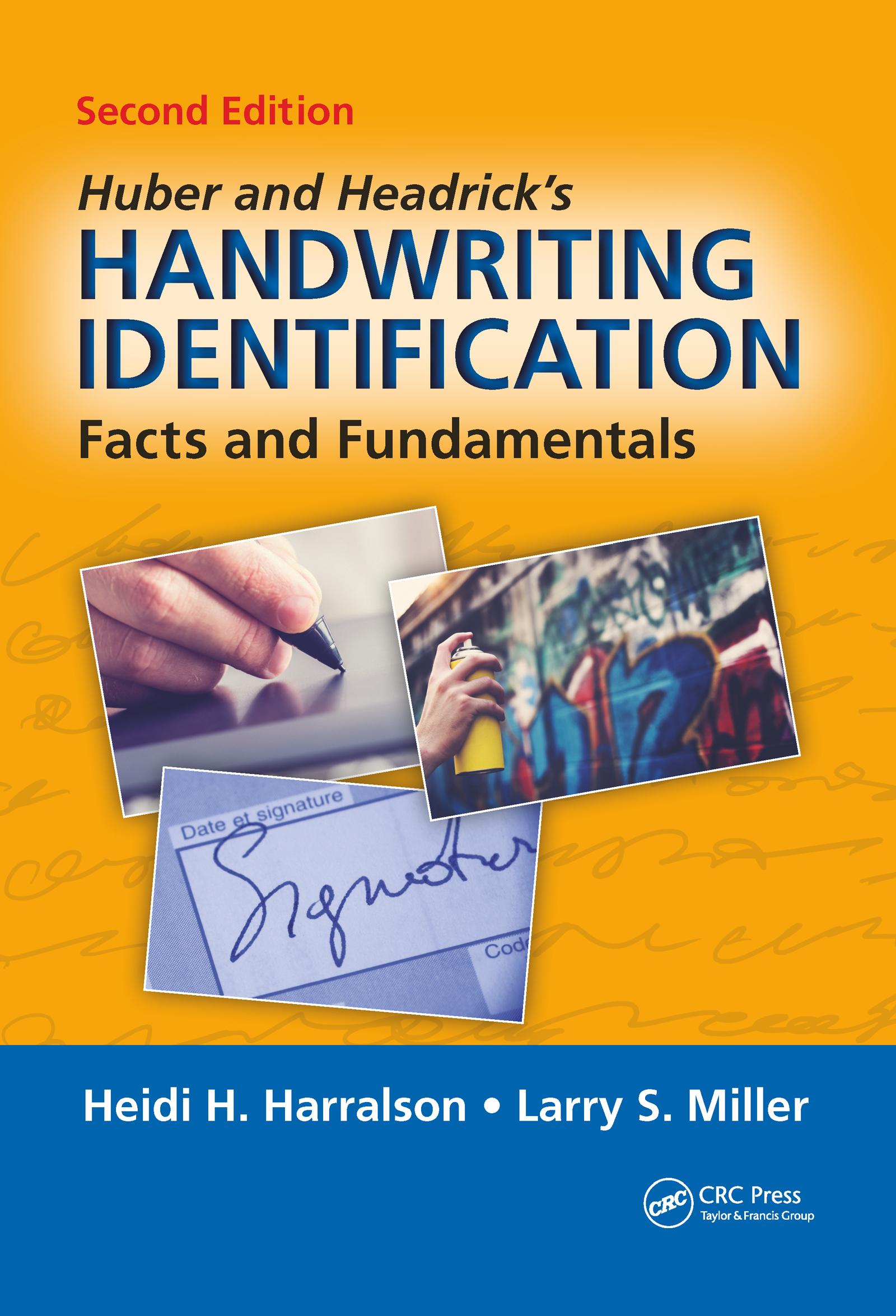 Cover: 9780367778255 | Huber and Headrick's Handwriting Identification | Harralson (u. a.)