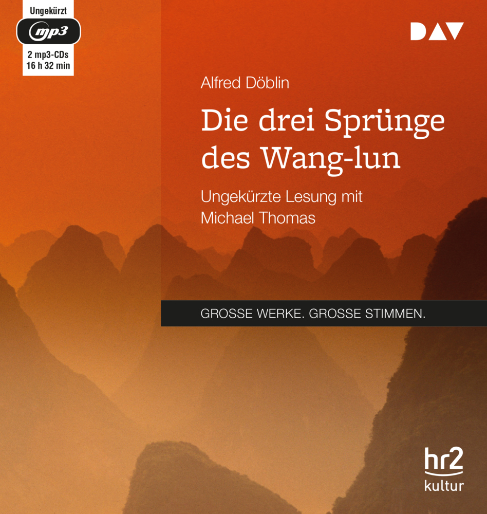 Cover: 9783742402288 | Die drei Sprünge des Wang-lun, 2 Audio-CD, 2 MP3 | Alfred Döblin | CD