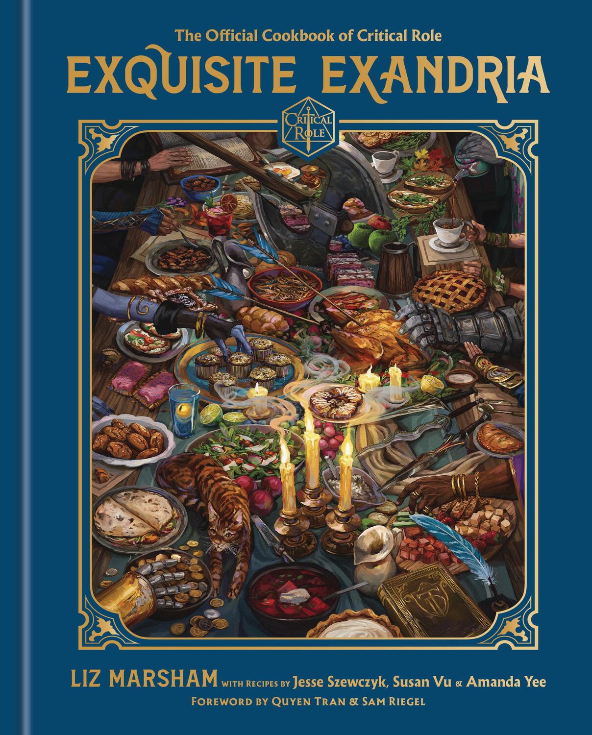Cover: 9780593157046 | Exquisite Exandria: The Official Cookbook of Critical Role | Buch