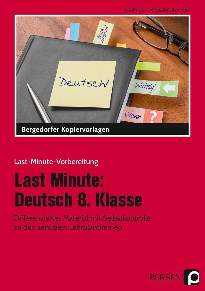 Cover: 9783403202905 | Last Minute: Deutsch 8. Klasse | Patricia Felten (u. a.) | Buch | 2018