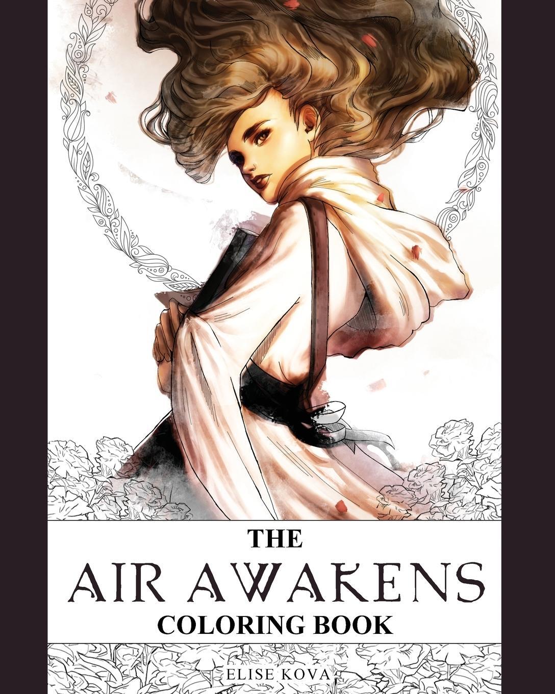 Cover: 9781949694253 | The Air Awakens Coloring Book | Elise Kova | Taschenbuch | Paperback