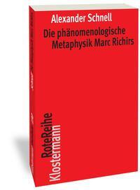 Cover: 9783465045533 | Die phänomenologische Metaphysik Marc Richirs | Alexander Schnell