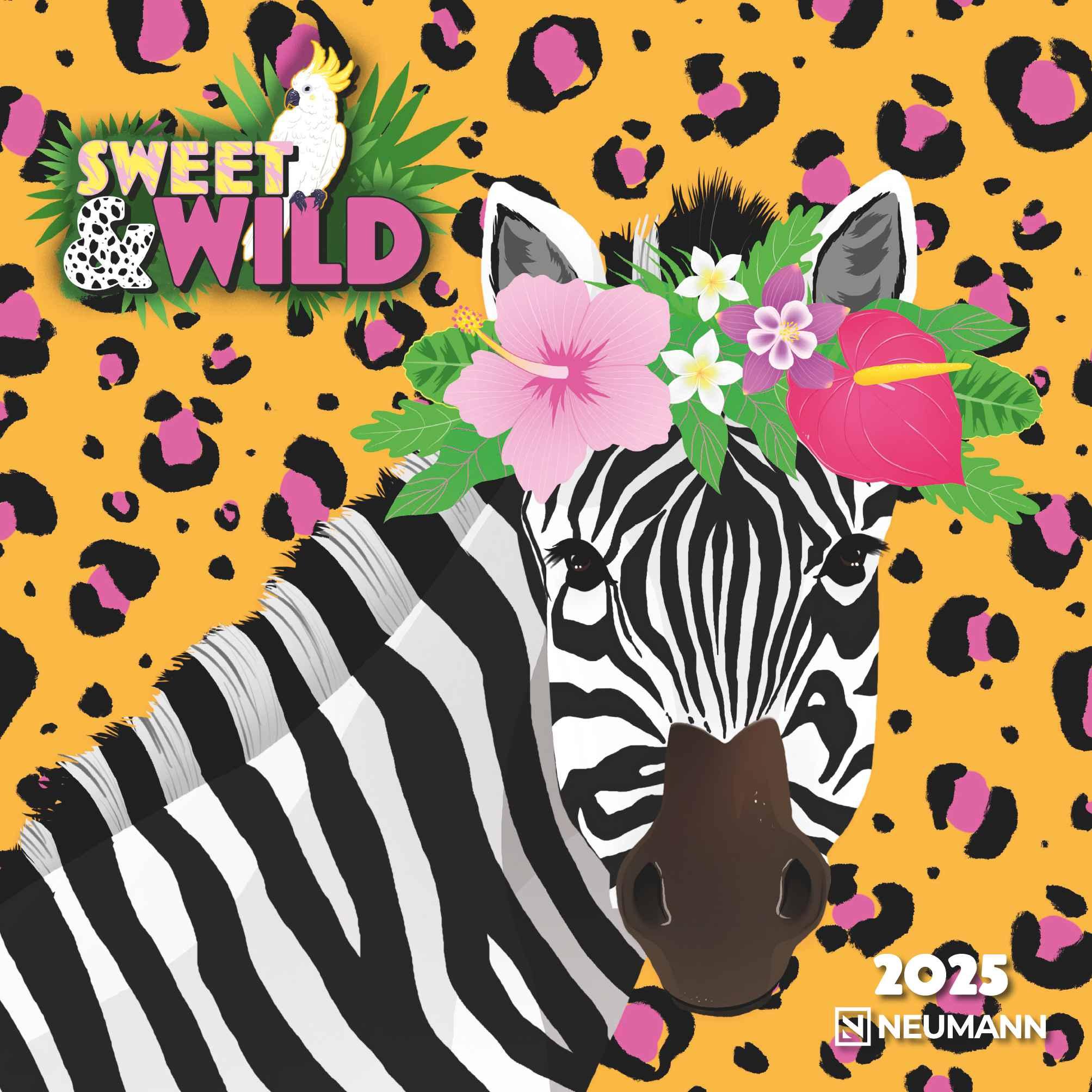 Cover: 4002725994950 | Sweet &amp; Wild 2025 - Wand-Kalender - Broschüren-Kalender - 30x30 -...