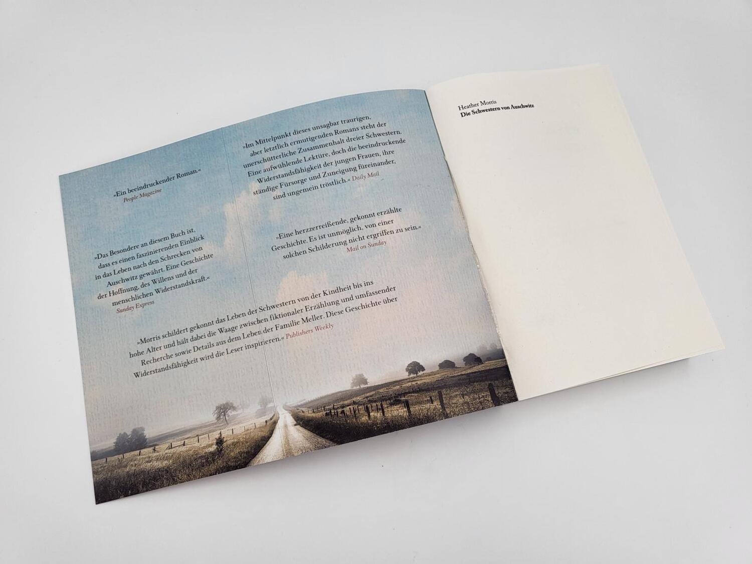 Bild: 9783492063111 | Die Schwestern von Auschwitz | Heather Morris | Taschenbuch | 544 S.