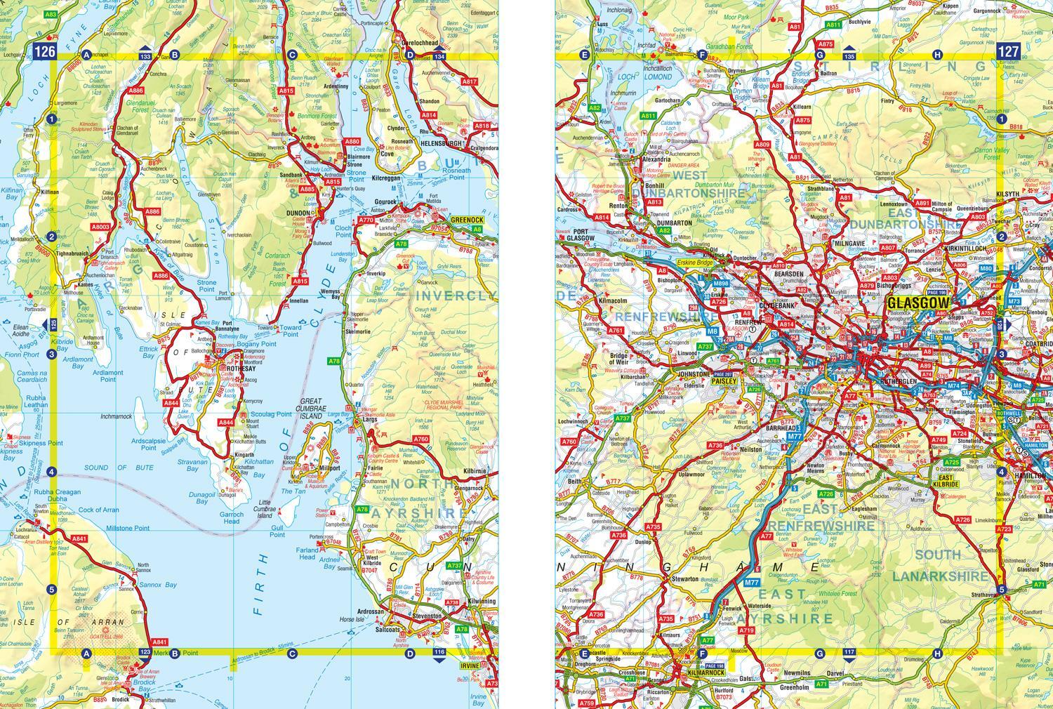 Bild: 9780008597641 | Great Britain A-Z Road Atlas 2024 (A4 Spiral) | AâEUR¿Z maps | Buch