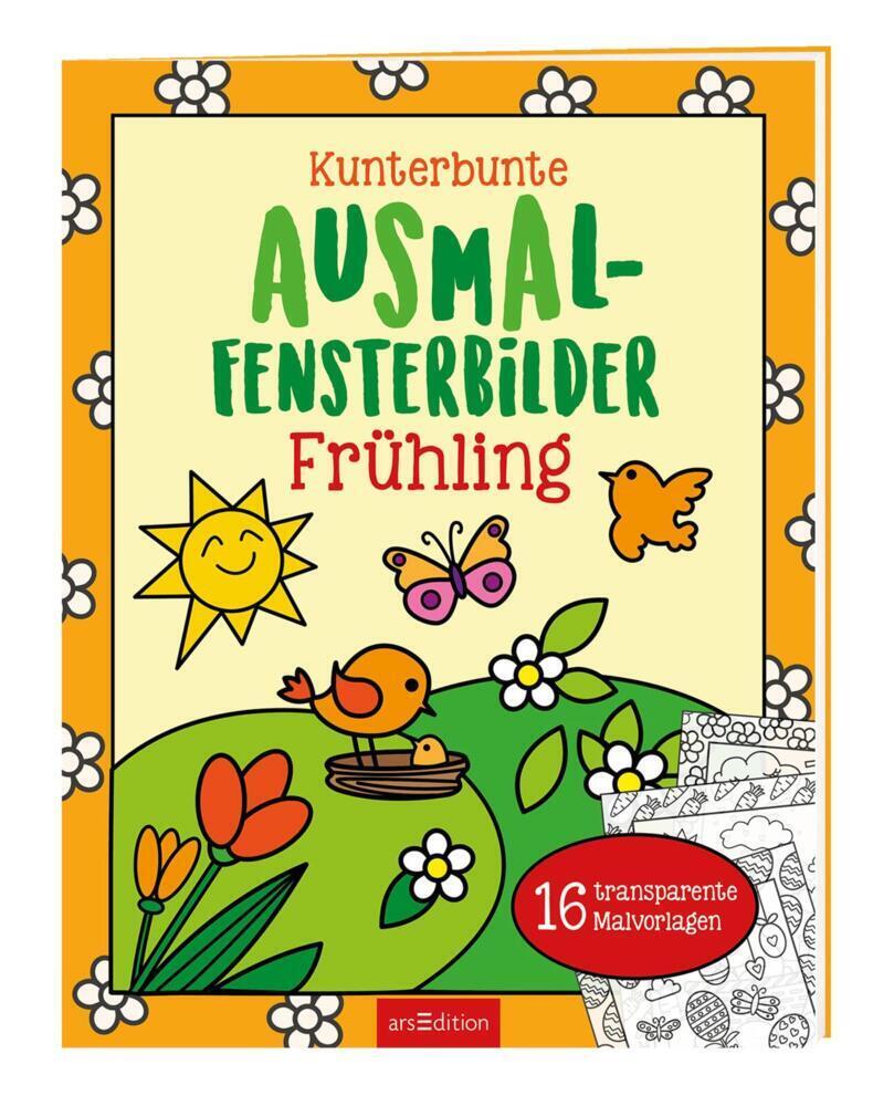 Cover: 9783845839936 | Kunterbunte Ausmal-Fensterbilder - Frühling | Emma Munro-Smith | Buch