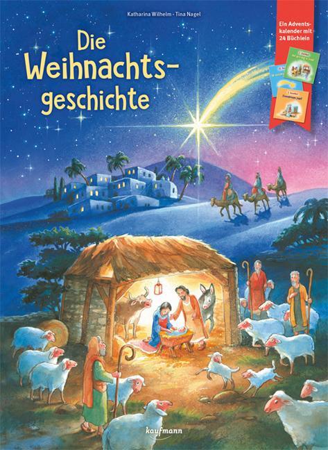 Cover: 9783780618160 | Die Weihnachtsgeschichte | Ein Adventskalender mit 24 Büchlein