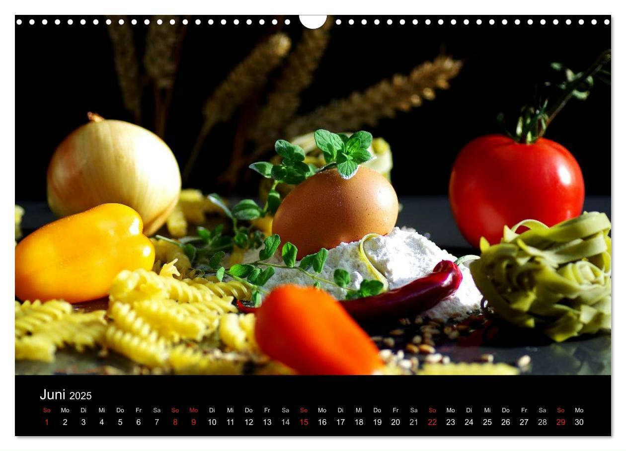 Bild: 9783435783373 | Pasta Kreationen (Wandkalender 2025 DIN A3 quer), CALVENDO...