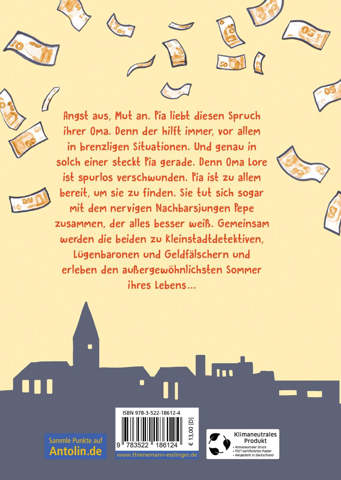 Rückseite: 9783522186124 | Ist Oma noch zu retten? | Freundschaftsgeschichte für Kinder ab 10