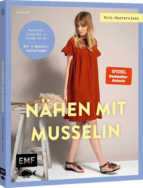 Cover: 9783745921052 | Mini-Masterclass - Nähen mit Musselin | Anja Roloff | Taschenbuch