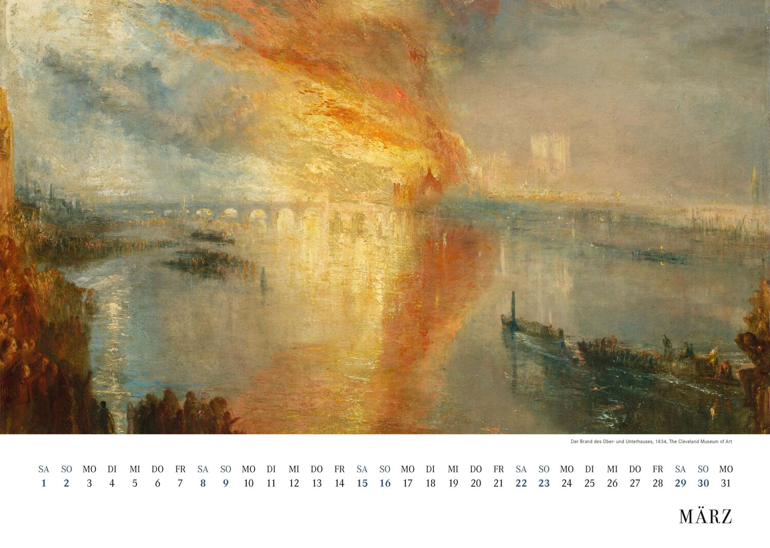 Bild: 9783968491615 | William Turner. Wandkalender 2025 | Seestücke. | Turner William | 2025