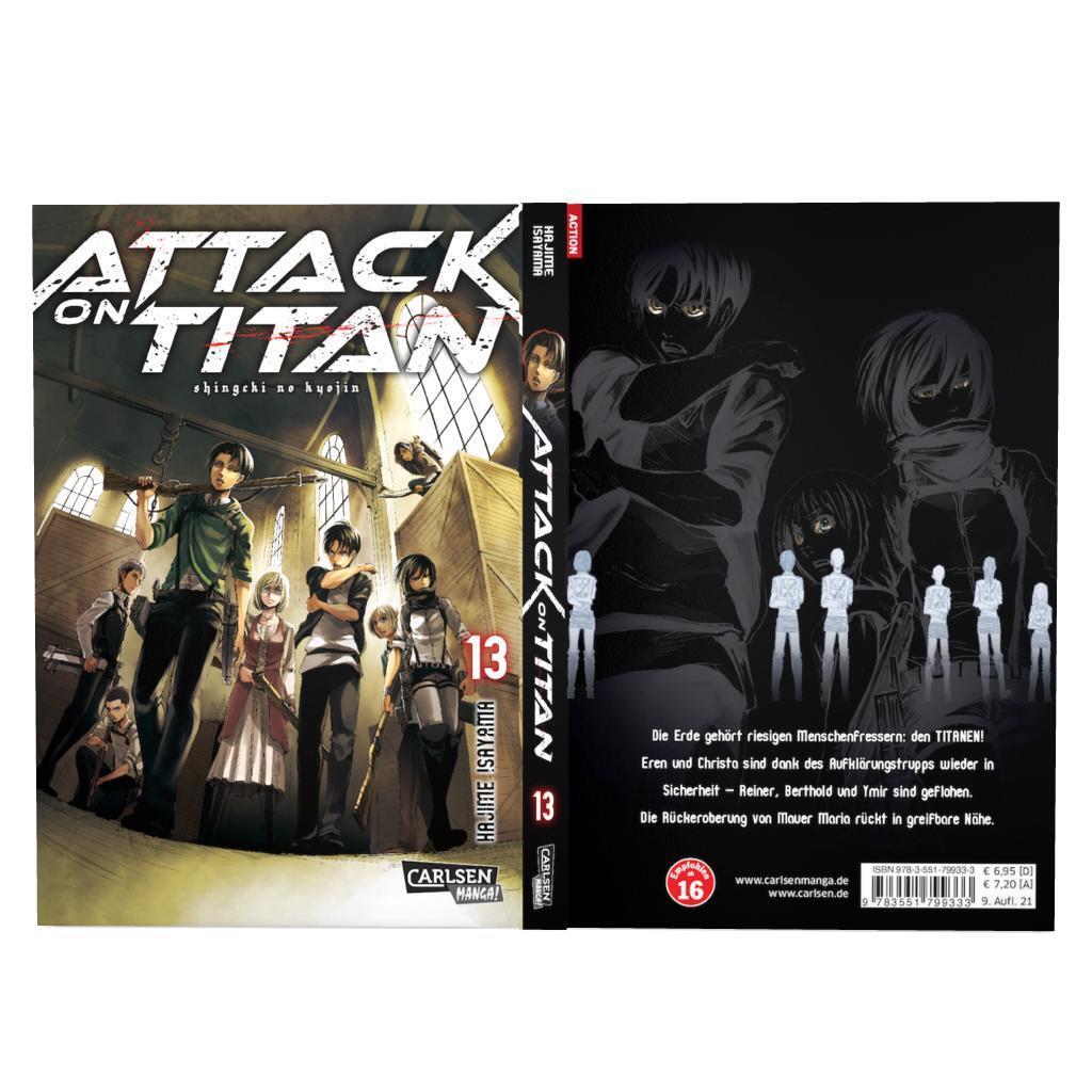 Bild: 9783551799333 | Attack on Titan 13 | Hajime Isayama | Taschenbuch | Attack on Titan