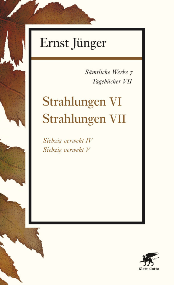 Cover: 9783608963076 | Strahlungen. Tl.6 | Tagebücher VII: Strahlungen VI, Strahlungen VII