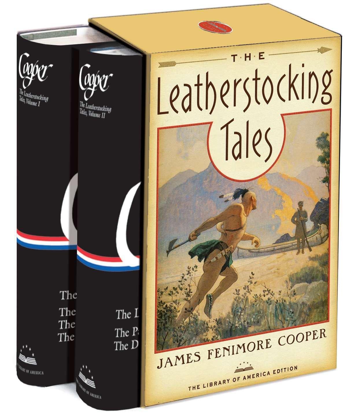 Cover: 9781598531541 | The Leatherstocking Tales | A Library of America Boxed Set | Cooper