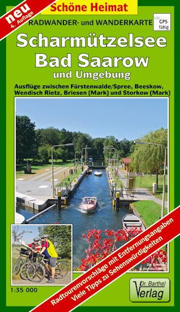 Cover: 9783895910807 | Radwander- und Wanderkarte Scharmützelsee, Bad Saarow und Umgebung...
