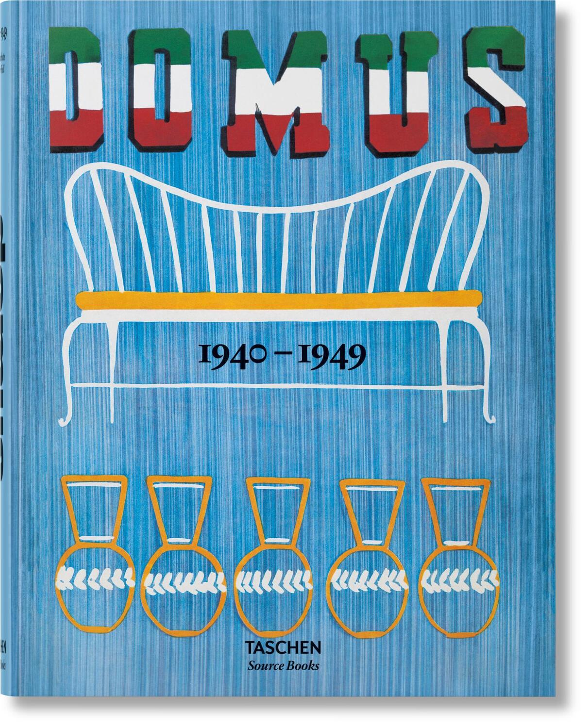 Cover: 9783836593830 | domus 1940-1949 | Charlotte Fiell (u. a.) | Buch | GER, Hardcover