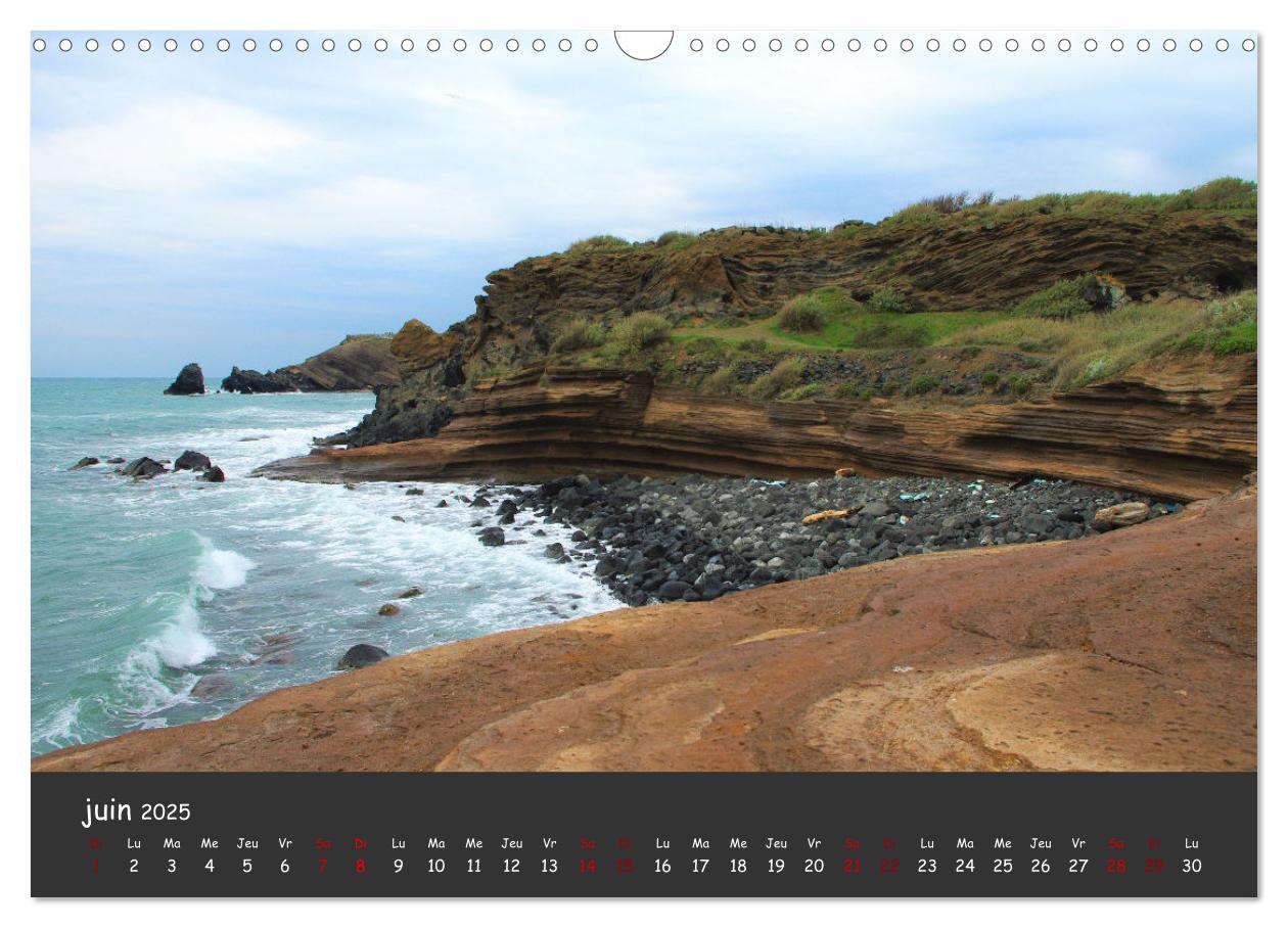 Bild: 9781325936823 | Le Cap d'Agde - Terre volcanique (Calendrier mural 2025 DIN A3...