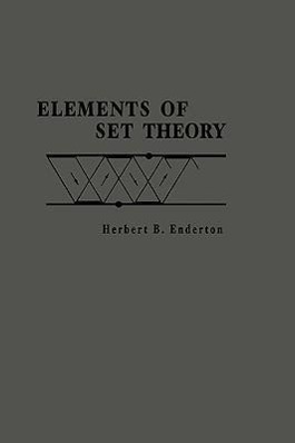 Cover: 9780122384400 | Elements of Set Theory | Herbert B. Enderton | Buch | Gebunden | 1977