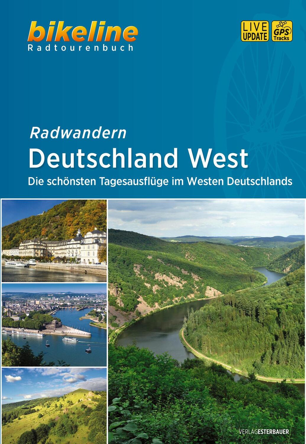 Cover: 9783711100184 | Radwandern Deutschland West | Esterbauer Verlag | Taschenbuch | 356 S.