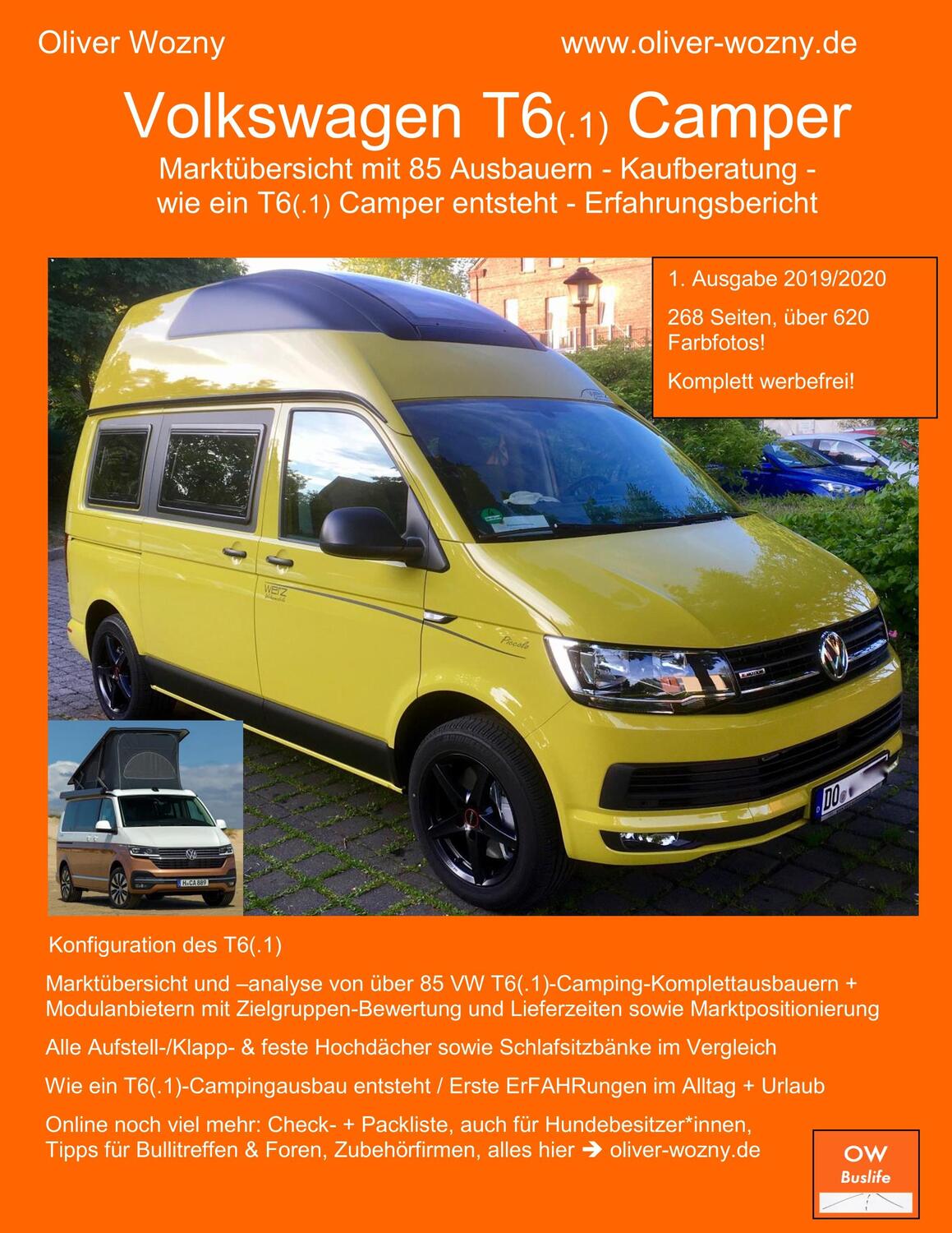 Cover: 9783749481774 | Volkswagen T6(.1) Camper Kaufberatung | Oliver Wozny | Taschenbuch