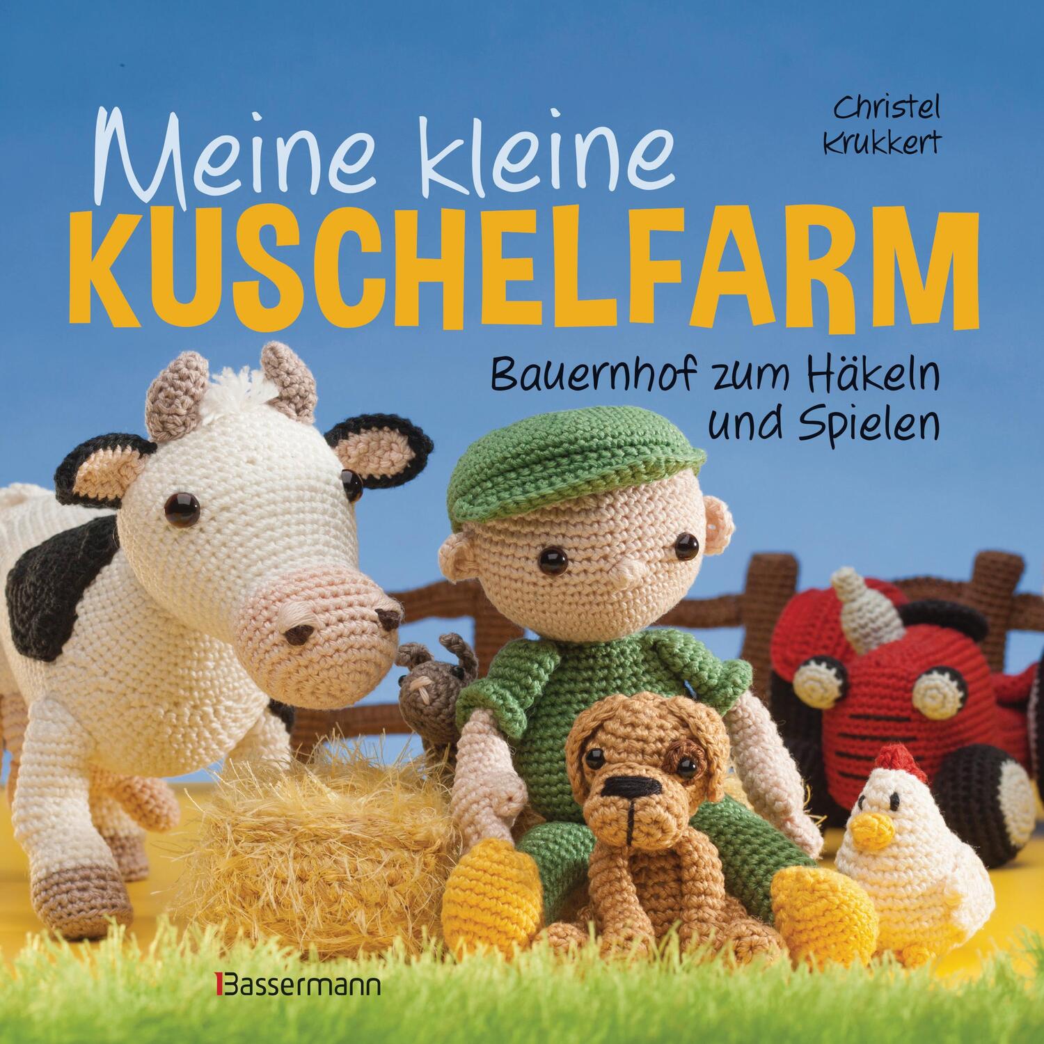 Cover: 9783809436645 | Meine kleine Kuschelfarm | Bauernhof zum Häkeln und Spielen | Krukkert