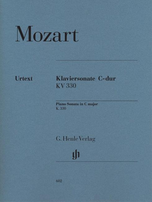 Cover: 9790201806020 | Piano Sonata In C K.330 | Henle Urtext Editions | G. Henle Verlag
