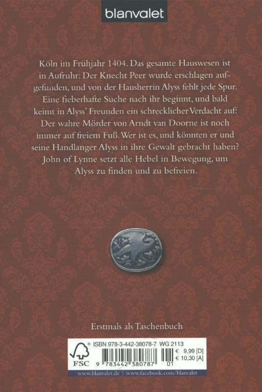 Rückseite: 9783442380787 | Das Lied des Falken | Andrea Schacht | Taschenbuch | Alyss-Saga | 2013