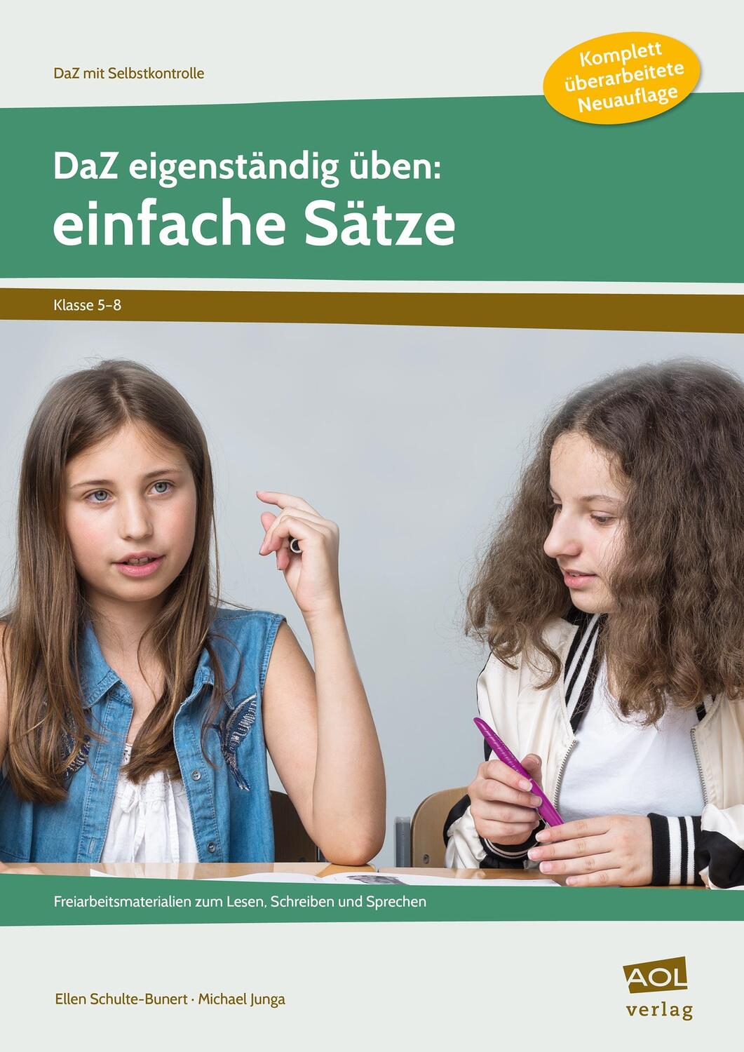 Cover: 9783403105114 | DaZ eigenständig üben: einfache Sätze - SEK | Schulte-Bunert (u. a.)