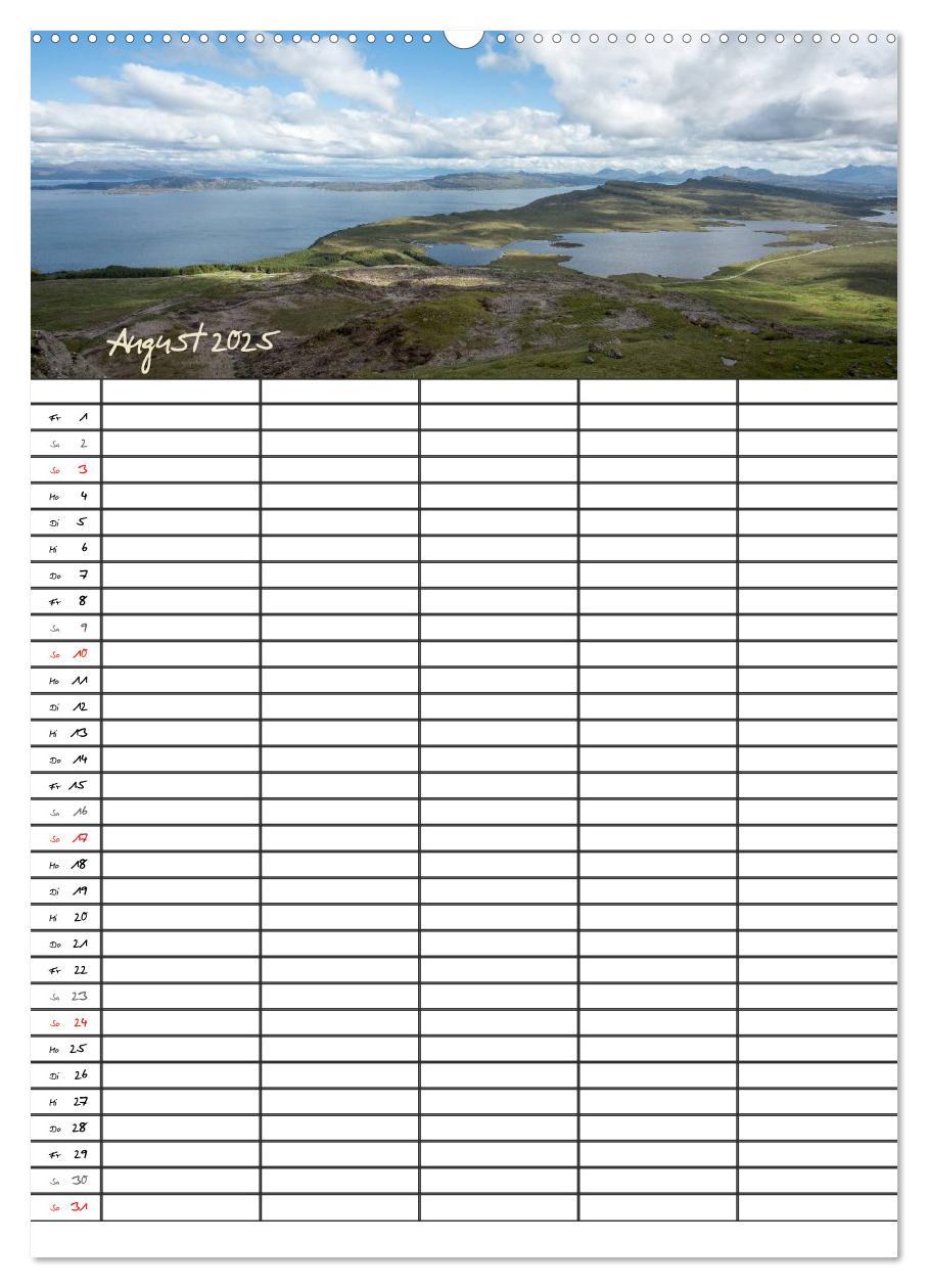 Bild: 9783457019214 | Isle of Skye - Schottlands Inseln - Familienplaner (Wandkalender...